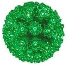 Novelty Lights 6in 50 Light Starlight Sphere, Green, Ornament Ball Light, 5ft - Outdoor Security Flood Light | Lumora