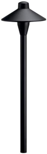 Kichler 12V 6.75" Path Light Textured Black | Lumora
