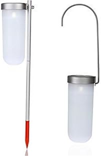 Mooni Solar Garden Lighting - Solar Probe Path Light - Set of Two (2) Lights - one Ground Lamp & one Hanging Lamp