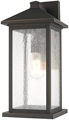 Z-Lite 531MXL-ORB 1 Light Outdoor Wall Sconce, Oil Rubbed Bronze