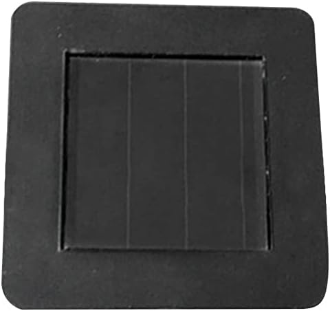 iayokocc Battery Box, Solar Lantern Light Replacement Top for Outdoor Hanging Lanterns, Square Solar Lamp Led Accessories for Garden Patio Walkway Yard(Size:2pcs)
