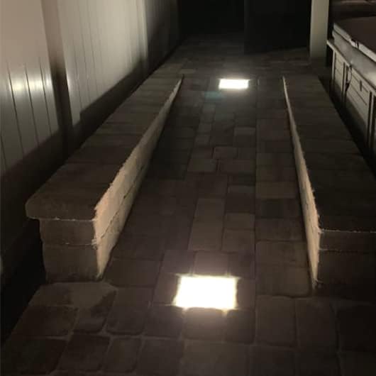VOLT Shine Stone 12V 5W IP65 6" x 9" LED Outdoor Paver Light (3500K Cool White) for Low Voltage Landscape Lighting | Lumora