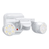 OREiN Motion Sensor Outdoor Lights, 450° Superwide Adjustment Dimmable Dusk to Dawn Flood Lights Outdoor, 5000K/12W (150W Equiv) Outside LED Security Lights IP65, White (Hardwired)