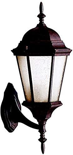 Kichler 9654TZ Wall Porch Light, Tannery Bronze, 22.75x10.5x9.50