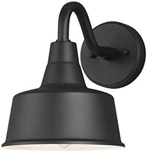 Sea Gull Lighting Barn Light-1 Light Small Outdoor Wall Lantern in Traditional Style-8 Inch Wide by 10 Inch | Lumora