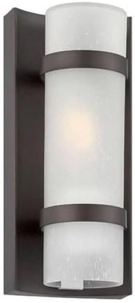 Acclaim 4700ABZ Apollo Collection 1-Light Wall Mount Outdoor Light Fixture, Architectural Bronze