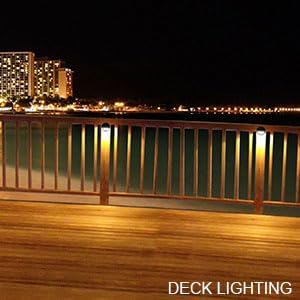 Lumina Lighting® 2W Landscape Deck Lights (2 Pack) | Low Voltage Landscape Deck Lights Waterproof - Outdoor Patio | Lumora