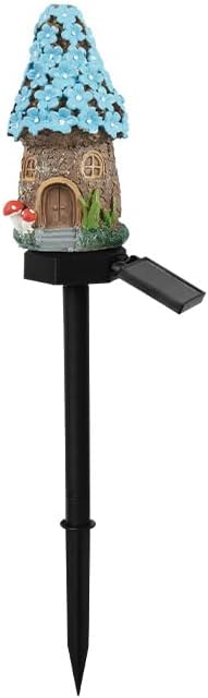 Solar Pathway Lights Outdoor, Waterproof Christmas Solar Lights for Yard, Garden, Patio, Pathway Decor, Warm LED Solar Powered Path Light for Landscape Lighting, Energy Saving Holiday Decoration, Blue