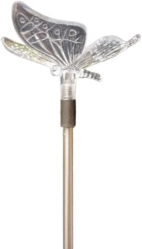 Starry Illuminate 1 PCS Solar Color Changing Style Garden Stake Light Pathway Stake Light (Butterfly)