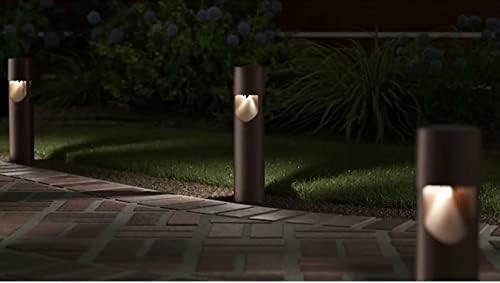 Kichler 28324 - Showscape Series 12 watt LED Path Light 12V 3W 3 Sided Bollard Path Light - Olde Bronze (4 Pack)