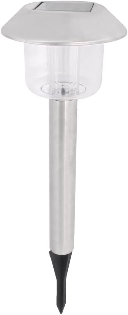 Solar Rechargeable White LED Light Outdoor Garden Landscape Lawn Lamp (id: 15a def 036 048 5e3