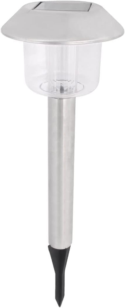 Solar Rechargeable White LED Light Outdoor Garden Landscape Lawn Lamp (id: 15a def 036 048 5e3