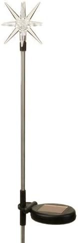 (8 Pack) Solar Color Changing Outdoor Garden Pathway Stake LED Starburst Light | Lumora