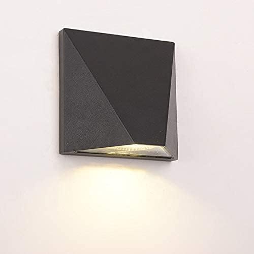 12W LED Outdoor External Wall Sconces Door Gate Light Waterproof Fixture lamp Black Warm White | Lumora