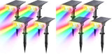 Linkind Halloween Solar Lights Outdoor Spotlight Waterproof RGB 8 Pack