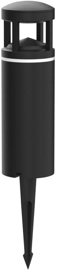 LEONLITE Low Voltage Pathway Lights, 5W 12V AC/DC Path Lighting, Unique Light Pattern, Aluminum Housing, IP65 Waterproof for Outdoor Path Sidewalk Walkway, 3000K Warm White, Pack of 4