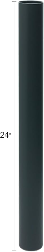 Solus 12, 24, or 36 inch Stub Post for Outdoor Lamp Fixtures – Aluminum Construction, .050" Wall Thickness – for | Lumora