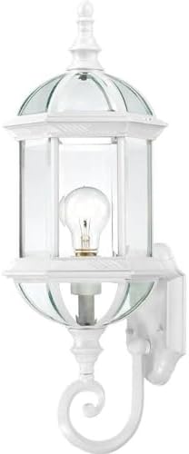 Nuvo 60/3497 One Light Outdoor Wall Mount, White