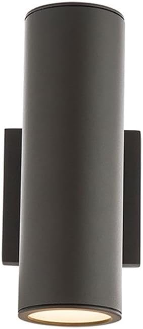 WAC Lighting, Cylinder LED Double Up and Down Indoor or Outdoor Wall Light 3000K in Bronze
