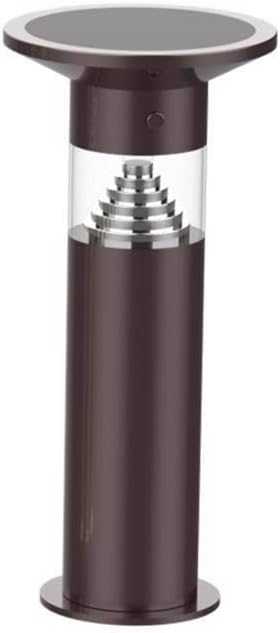 Feit Electric OneSync Oil Rubbed Bronze Bronze Solar Powered 40 W LED Bollard Light 1 pk