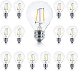 Brightech Ambience Pro LED String Lights - 26 Ft Commercial Grade Patio Lights Outdoor Waterproof with One Extra | Lumora