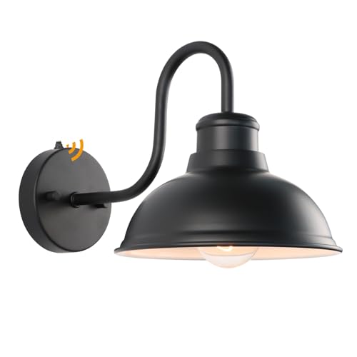 Dusk to Dawn Barn Lights Outdoor Wall Light 8" Exterior Lighting Fixtures