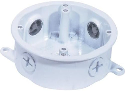 Nuvo Lighting SF76/650 Industrial Style Heavy Duty Aluminum Durable Outdoor Junction Box, White