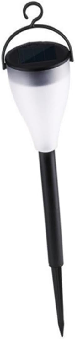Luxshiny LED Solar Lawn Light Outdoor Waterproof Colorful Solar Garden Path Light with Ground Stake, Seven-Color Changing Landscape Lamp for Yard and Patio Decoration