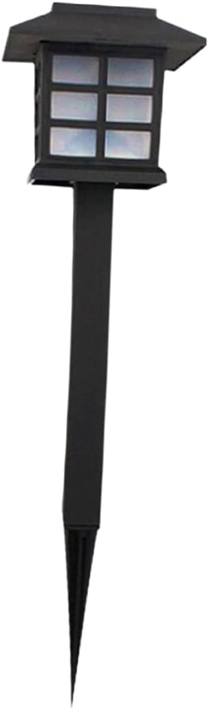 VILLCASE Outdoor Solar Pathway Lights LED Solar Landscape Lighting for Lawn Patio Walkway Driveway Durable with Easy Installation and RGB Glow