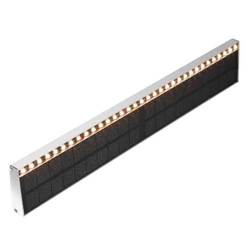 Solar Step Lights Outside, 33 Focused LEDs, Stair Light, 1PK