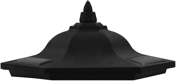 vidaXL Outdoor LED Solar Lamps - Set of 3 - Durable PP Construction, Eco-Friendly and Maintenance-Free Lighting for Gardens, Patios, Paths