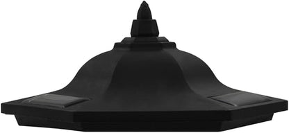 vidaXL Outdoor LED Solar Lamps - Set of 3 - Durable PP Construction, Eco-Friendly and Maintenance-Free Lighting for Gardens, Patios, Paths