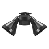Globe Electric 17000140 180-Degree 240 W Twin Head Black Hardwired Motion Sensor Security Flood Light with MotionBright