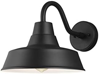 Sea Gull Lighting Barn Light-1 Light Medium Outdoor Wall Lantern in Traditional Style-12 Inch Wide by 10.63 Inch | Lumora