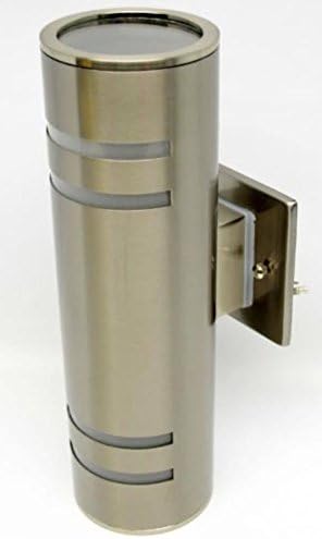V3 Ampère Outdoor/Indoor Stainless Steel Vertical Stream Collection Wall Lamp | Lumora