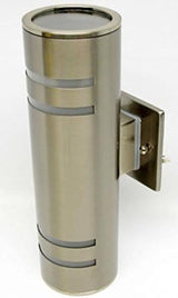 V3 Ampère Outdoor/Indoor Stainless Steel Vertical Stream Collection Wall Lamp | Lumora
