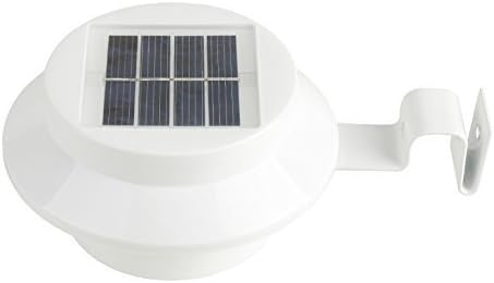 iSunMoon 6 Pack Outdoor Solar Powered LED Gutter Light Fence Roof Gutter Garden | Lumora