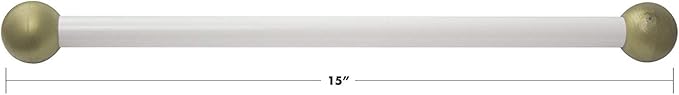 Solus SCA-335WH-4PK 15" Aluminum Cross Arm Ladder Rest for Outdoor Lamp Posts and Poles, Easy to Mount, Maintenance | Lumora