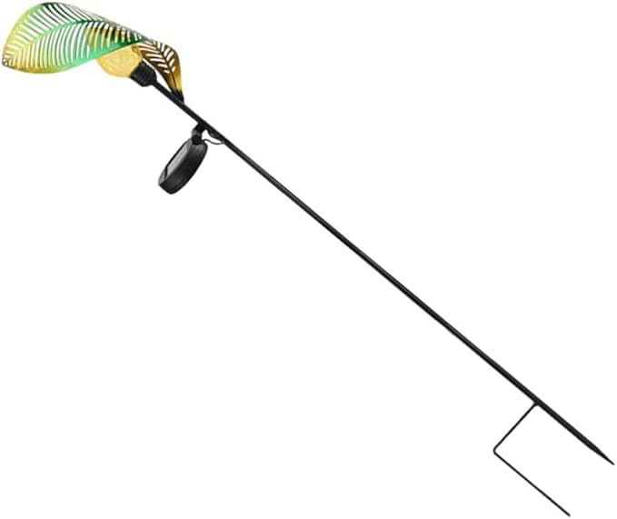 Solar Garden Lights Solar Pathway Lights Solar Garden Leaf Stake Lights Pathway Markers Landscape Lights Solar Garden Lawn Lights for Lawn Patio Yard Walkway