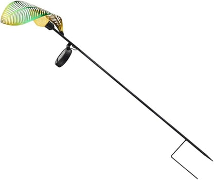 Solar Garden Lights Solar Pathway Lights Solar Garden Leaf Stake Lights Pathway Markers Landscape Lights Solar Garden Lawn Lights for Lawn Patio Yard Walkway