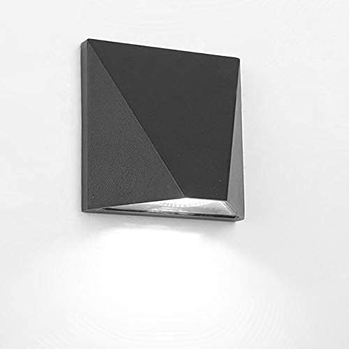 12W LED Outdoor External Wall Sconces Door Gate Light Waterproof Fixture lamp Black Pure White | Lumora
