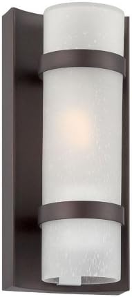 Acclaim 4700ABZ Apollo Collection 1-Light Wall Mount Outdoor Light Fixture, Architectural Bronze