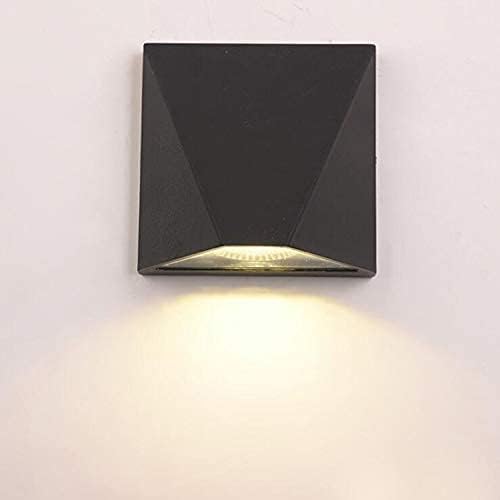 12W LED Outdoor External Wall Sconces Door Gate Light Waterproof Fixture lamp Black Warm White | Lumora