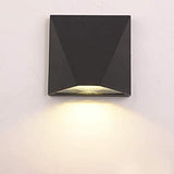 12W LED Outdoor External Wall Sconces Door Gate Light Waterproof Fixture lamp Black Warm White | Lumora