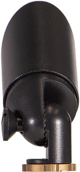 VOLT Top Dog Scotty 12V Cast Brass Mini Outdoor Spotlight (Black) for Low Voltage Landscape Lighting of Yard, Lawn | Lumora