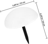 Solar Hemisphere Ground Insert Light 5-Head Solar Lawn Lamp White Light Garden Landscape Pathway Lighting for Yard | Lumora