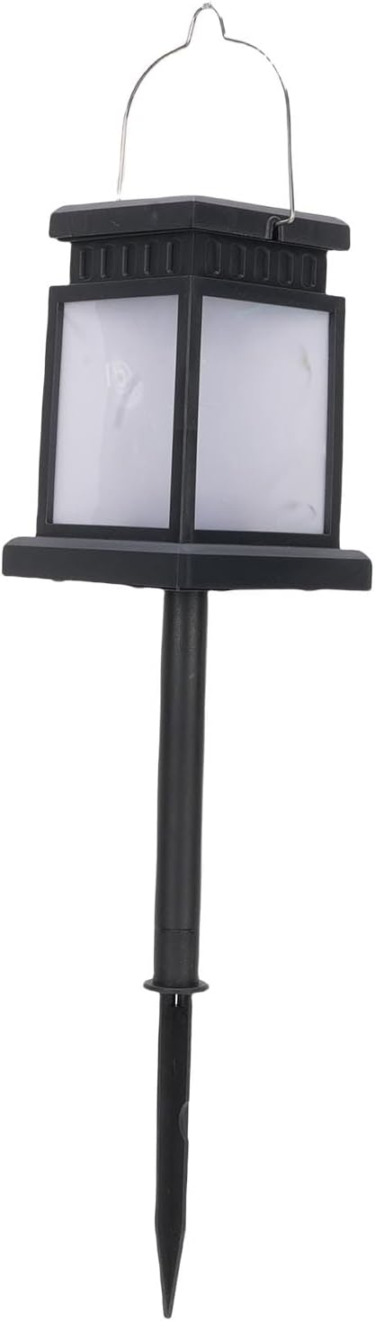 Solar Pathway Light, Warm LED, Hexagram Design, IP44 Weather-Resistant, Auto On/Off, 10-12 Hours Illumination