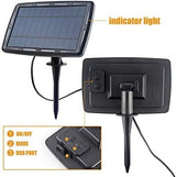 Solar String Lights,27FT G40 Waterproof LED String Lights with 25 Hanging Bulbs,USB Rechargerable Gazebo | Lumora