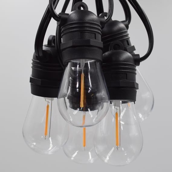 Hometown Evolution, Inc. E26 Commercial String Lights with 16 Gauge Wire (S14 LED - Outdoor Security Flood Light | Lumora