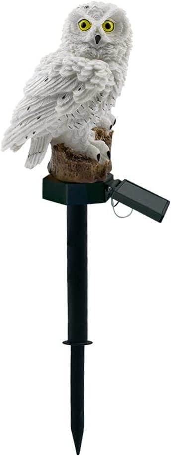 Garden Solar Lights Outdoor, OWL Shape Waterproof LED Decorative Garden Stake Lights for Pathway Walkway Yard Patio Lawn Landscape Lighting